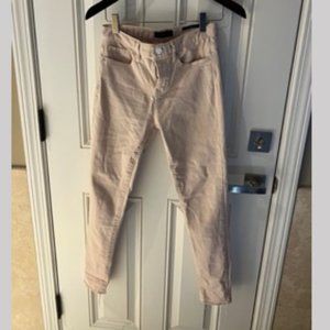 Blush Pink Banana Republic Skinny Jeans